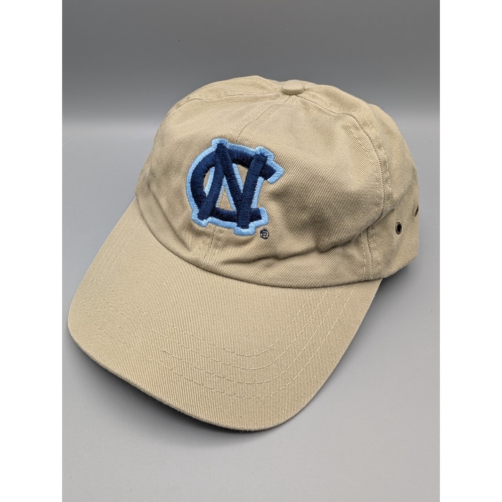 University of North Carolina Tar Heels Hat Cap Beige Adjustable NCAA College